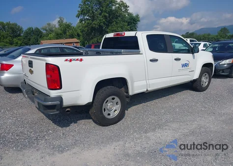 2018 Chevrolet Colorado Wt из США, поврежденный, VIN 1GCGTBEN5J1181937